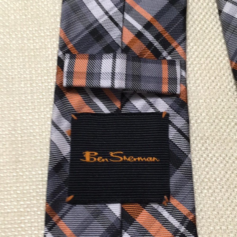 ๐2/$25 ๐ Two Ben Sherman Silk Ties Multi - Picture 5 of 11